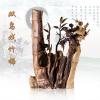 《双鸟戏竹梅》根雕艺术品 