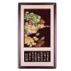 方志伟《潮州八景-西湖渔筏》麦秆画