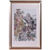 王晋华《春花瑞石图》国画艺术品 