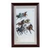 郎军《雄风》瓷板画艺术品