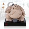 开然《五福》  陶艺艺术品 