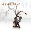 古兰幽香兰花   根雕艺术品