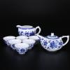 8头釉中彩茶具-洋莲 家居摆饰艺术汇