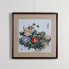 谢洁莉《牡丹》瓷板画