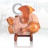 岁月留痕  红丝砚艺术品 