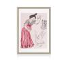 常道《唐太宗李震墓戏鹅图》国画艺术品 