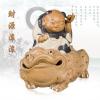 陈沛津《财源滚滚》 陶艺艺术品 