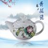 8头手工粉彩功夫茶具（夏日）茶具套装  茶具艺术汇