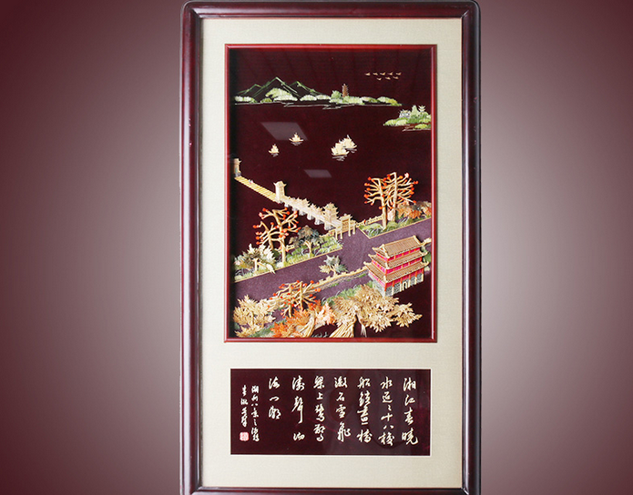 爱特猫麦秆画