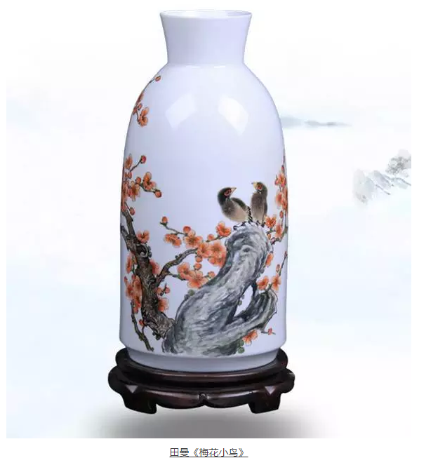 爱特猫瓷瓶艺术品
