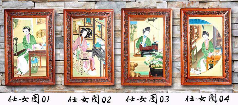 爱特猫瓷板画艺术品