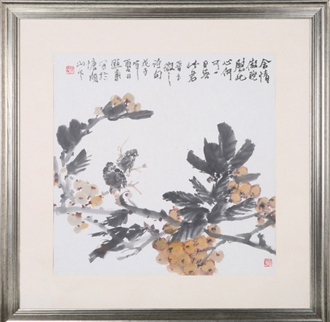 李照东国画作品