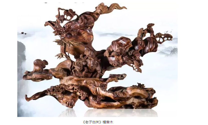 爱特猫根雕艺术品