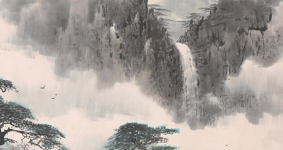爱特猫水墨画艺术品