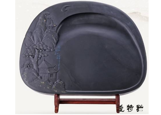 爱特猫砚台艺术品